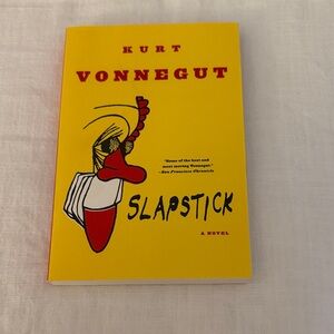 Yellow 'Slapstick' Novel by Kurt Vonnegut